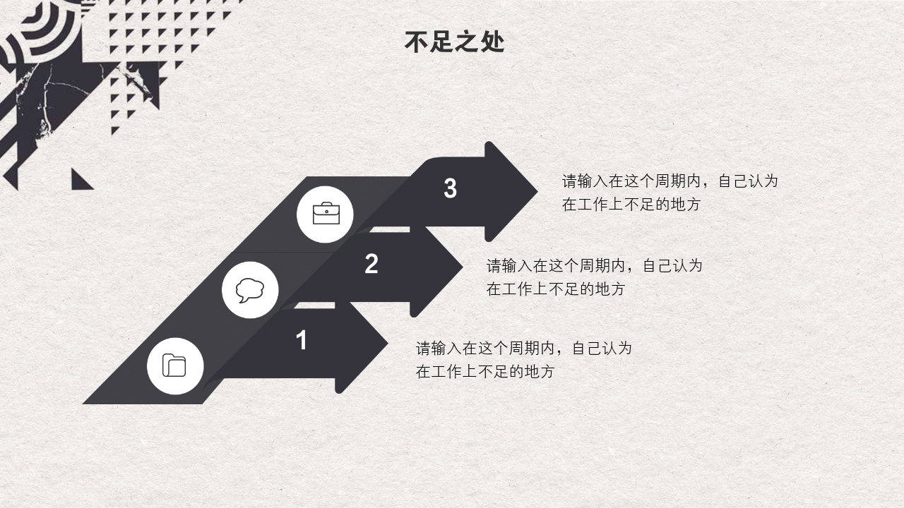 不足之处.请输入在这个周期内,自己认为在工作上不足的地方