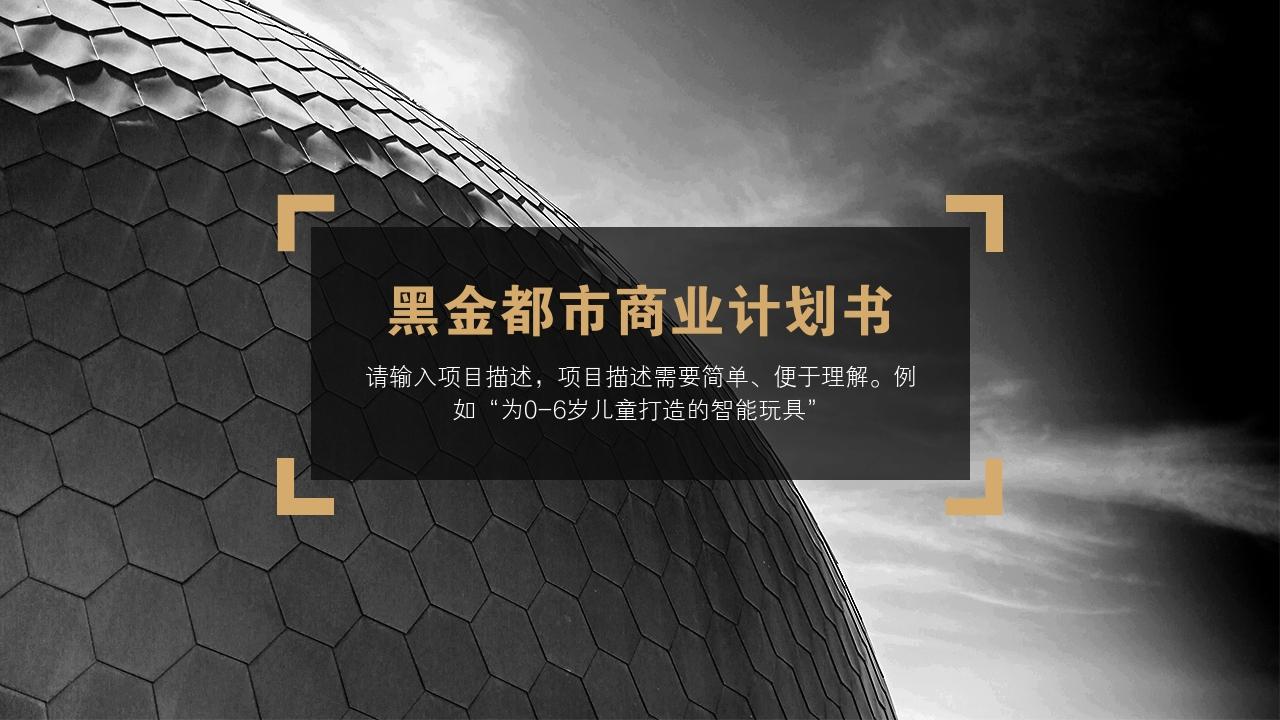 商业计划书怎么写财务分析，黑金商务都市总结通用商业计划书模版
